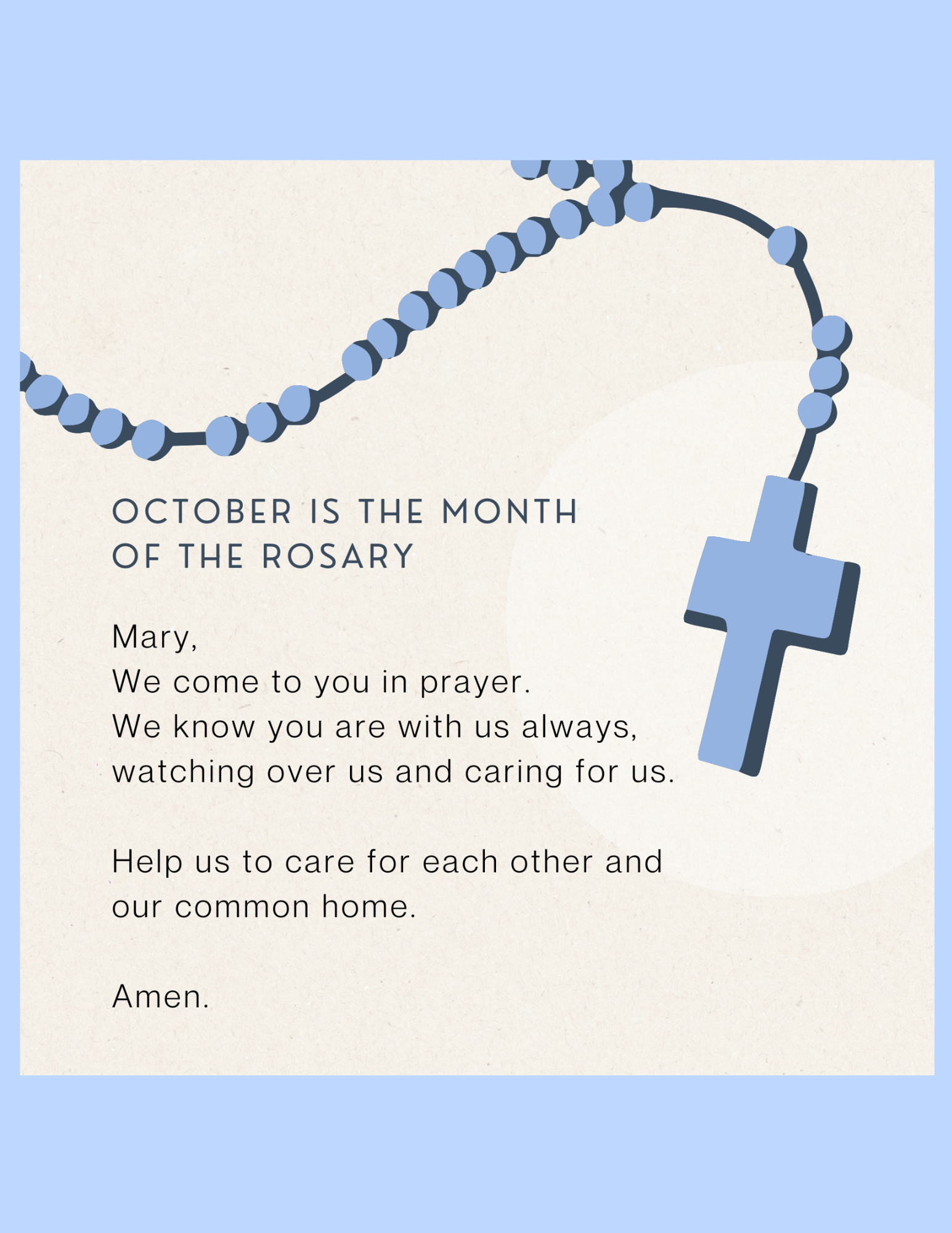 Monthly Prayer
